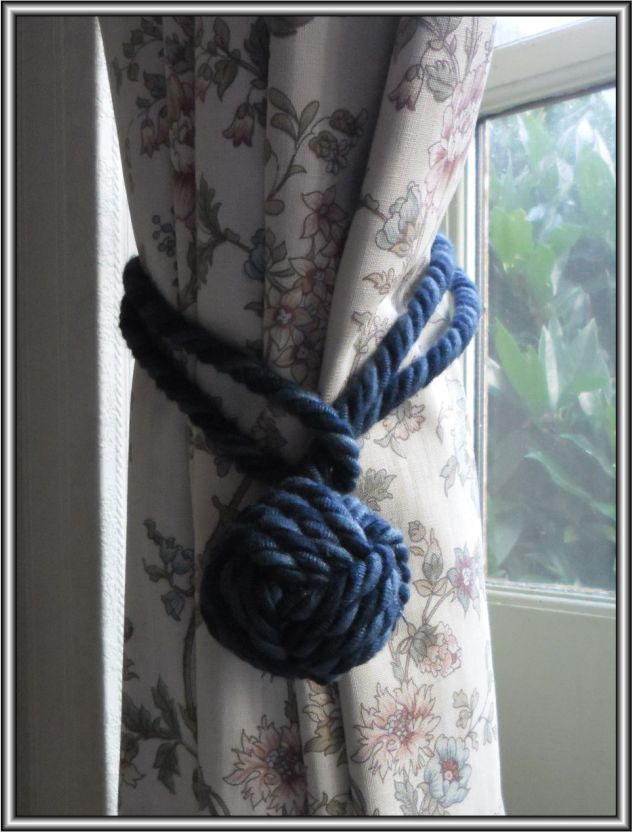 Curtain Tie backs gr8 Knots